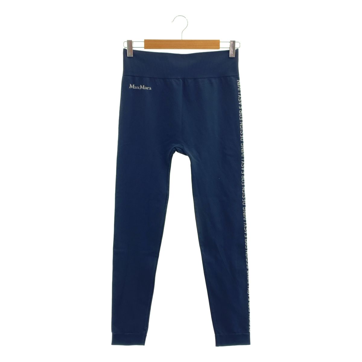 Max Mara / マックスマーラ | ロゴ レギンス | ネイビー