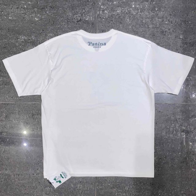 Patina Osaka×Verdyホワイト Tシャツ Mサイズ 7/12発売｜VERDY × パティーナ大阪 collection｜限定販売情報
