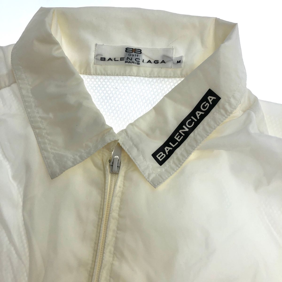 BALENCIAGA バレンシアガ ナイロン ジャケット ホワイト メンズ 