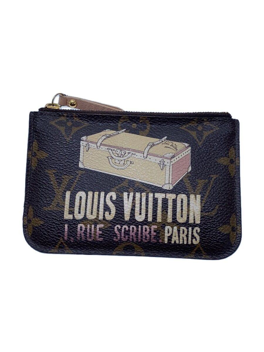 LOUIS VUITTON ポシェット・クレ_モノグラム・キャンバス_トランクコレクション_BRW PVC ブラウン レディース｜代購幫