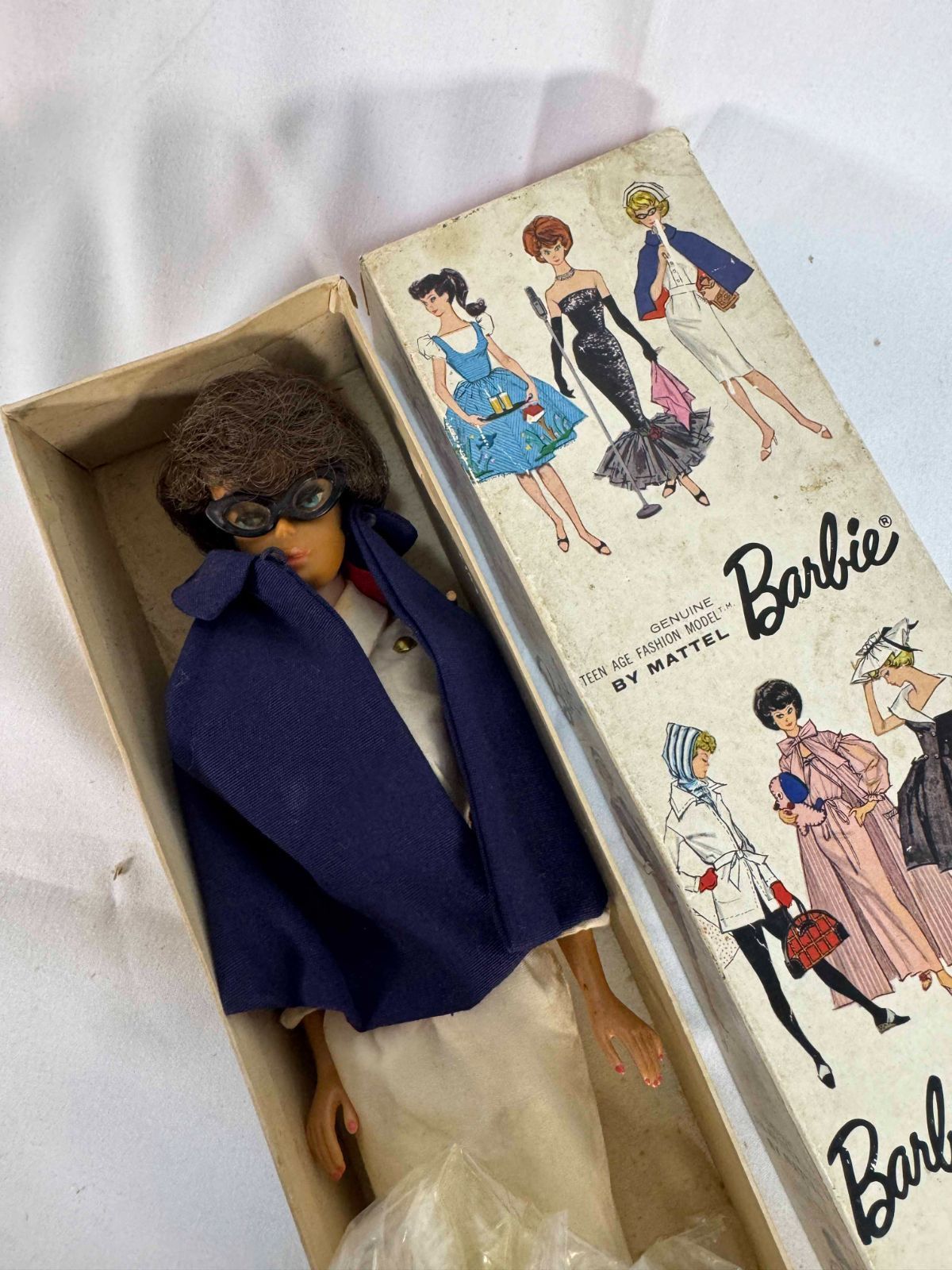 1960年代 バービー バービー人形 箱入り パーツ欠損あり 劣化あり 中古