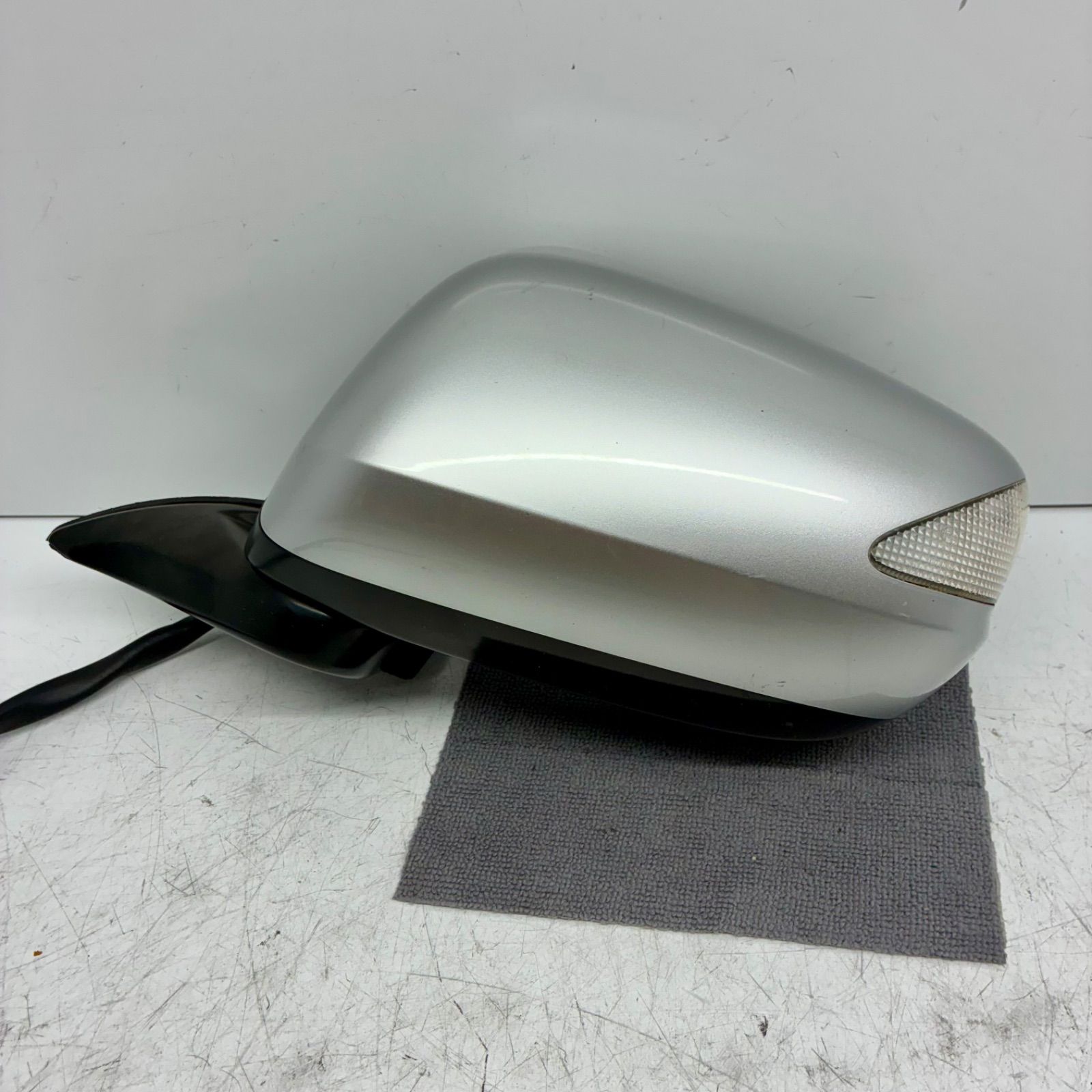 ホンダ GE6 GE7 GE8 GE9 フィット FIT 前期 ドアミラー サイドミラー 左側 助手席側 L ウィンカー付 9ピン 9P シルバー 銀 P70914