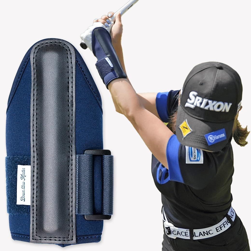 数量 青山加織プロ監修 ダウンブローマスター Master ゴルフ blow スイング練習器具 Down 右利き左利き兼用