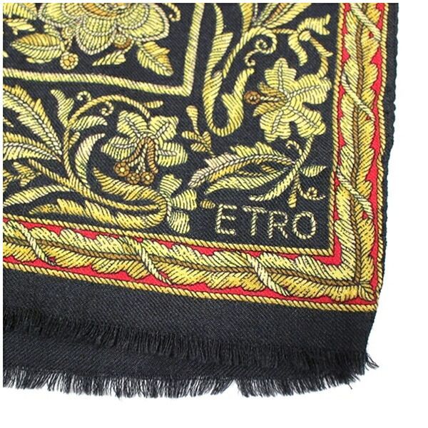 エトロ ETRO ストール ウール ストール レディース Used A エトロ