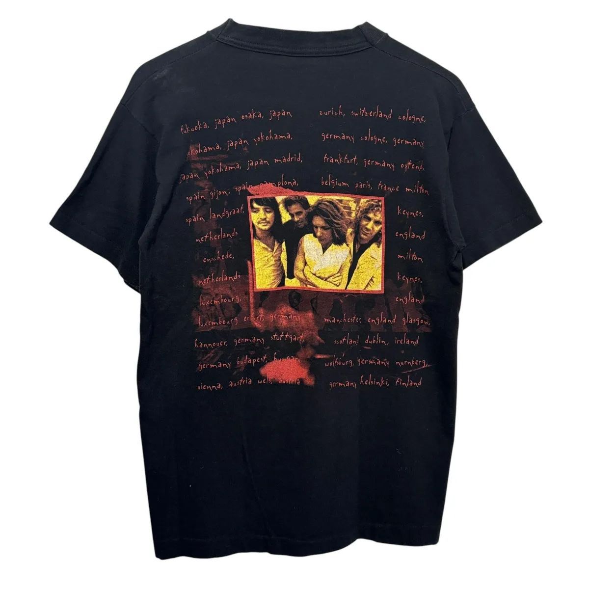 USA製 90s Jon Bon Jovi S/S TEE ジョン ボン ジョヴィ M ブラック T