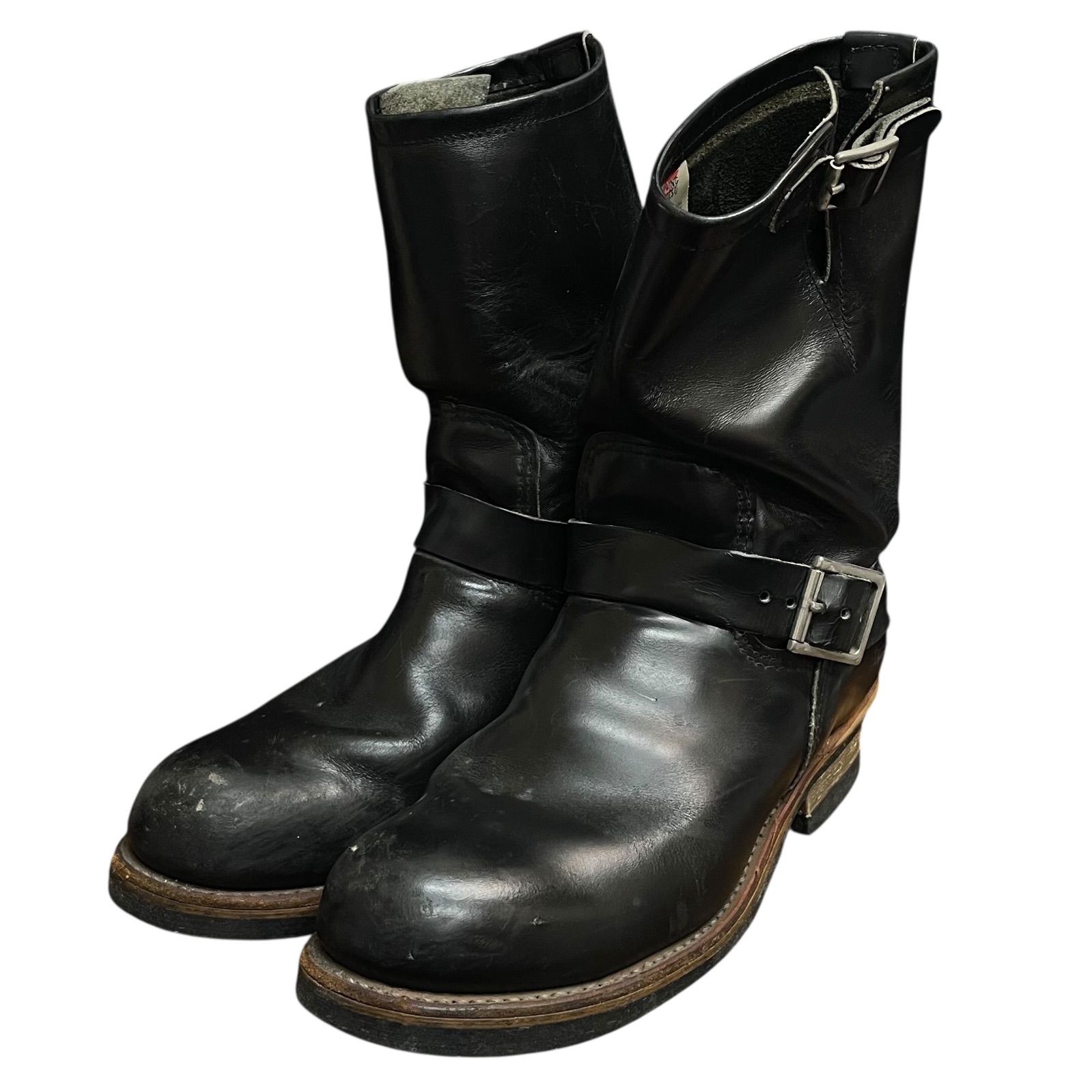 REDWING レッドウィング 2268 エンジニアブーツ クローム スチールトゥ ブラック 黒
