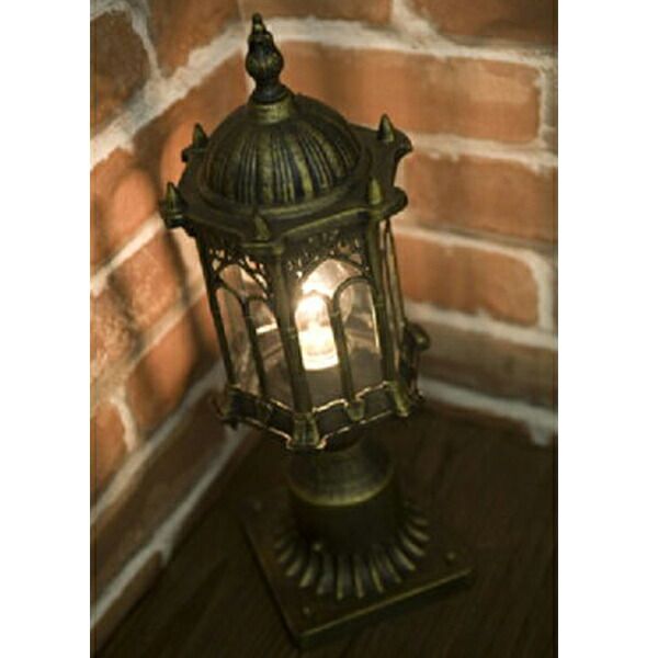 Avenue Lamp オシャレな外灯風 ヨーロピアンテースト アベニュースタンドランプ オリエンタル ブロンズ/ブラック
