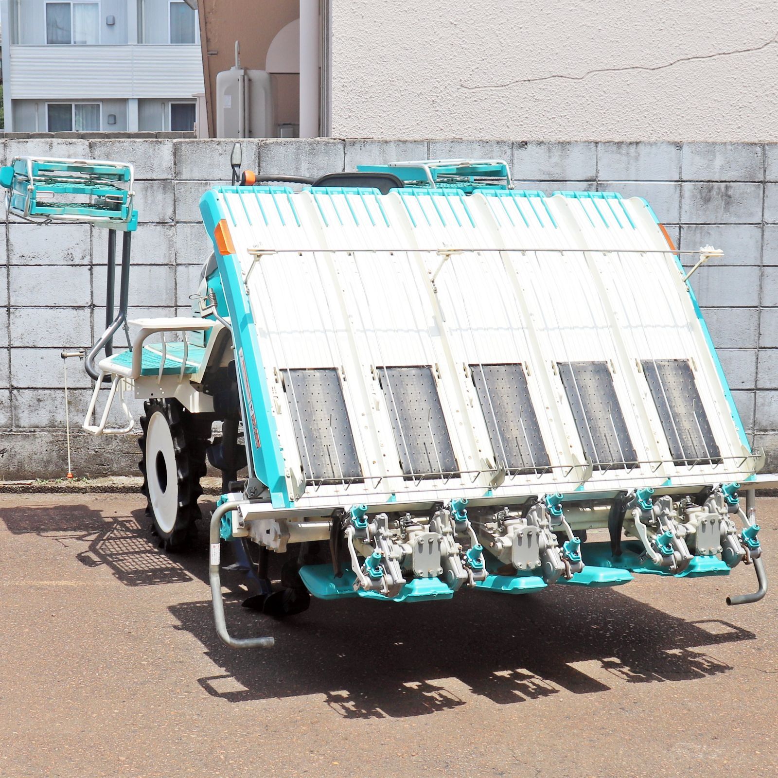 長岡市 クボタ 田植機 5条植え EP55 約248h 動作確認済み ガソリン