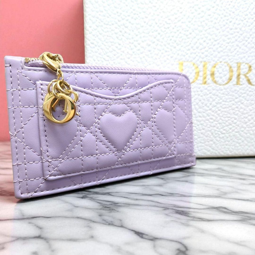 日本 Dior ジップカードホルダー フラグメントケース ハート