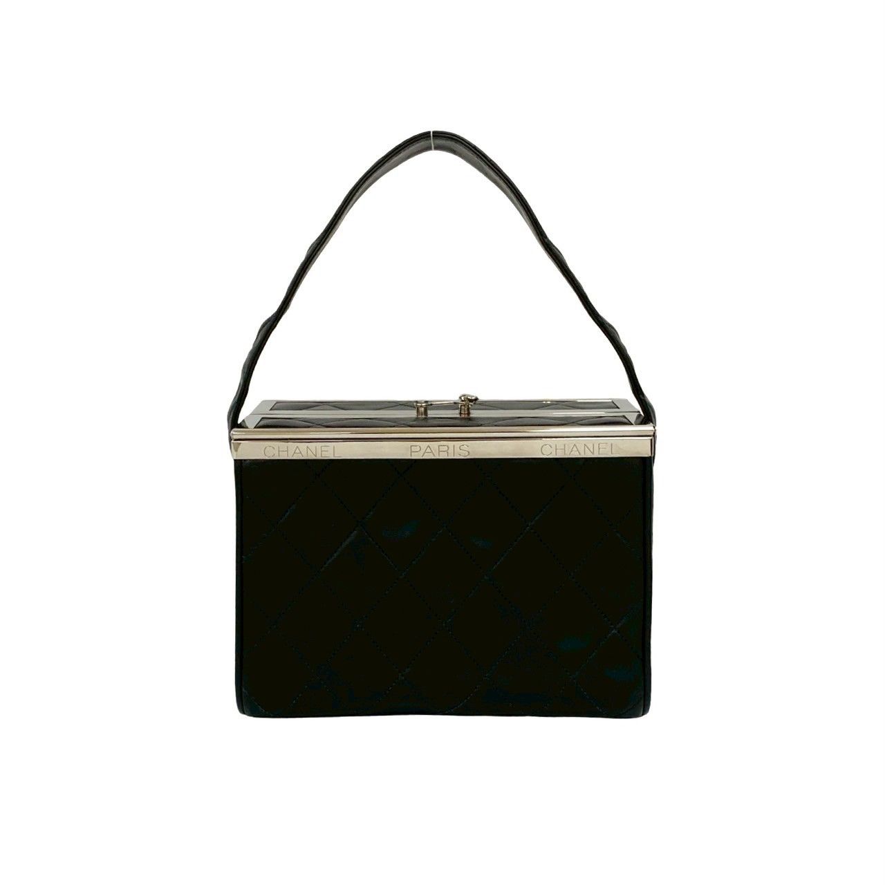 【鑑定済品】希少モデル！！Chanel　シャネル　ラムスキン　マトラッセ　シール 極 美品 袋付 シール有 4番台 CHANEL シャネル マトラッセ ココ