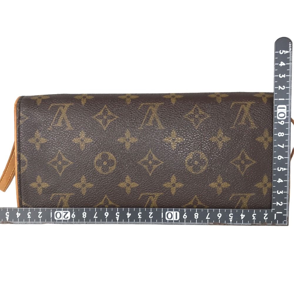 LOUIS VUITTON ルイヴィトン ポシェット ツイン GM クラッチバッグ ショルダーバッグ レディース モノグラムキャンバス ブラウン  斜め掛け 茶色 M51852 中古品【鑑定済】 - メルカリ