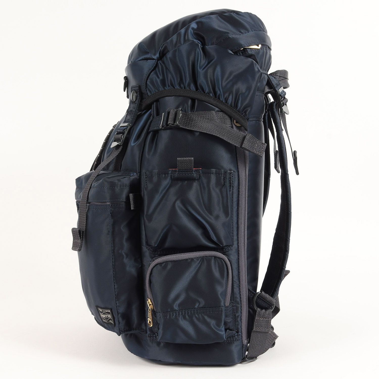 美品 PORTER ポーター PORTER EXCHANGE限定 PX タンカー タクティカルパック PX TANKER TACTICAL PACK  アイアンブルー ブランド 吉田カバン