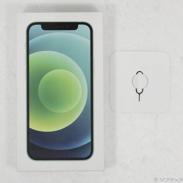 中古品〕 iPhone12 mini 64GB グリーン MGAV3J／A SIMフリー【258