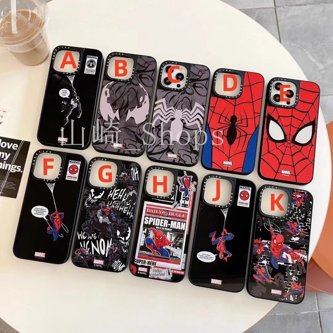 ミラーケースMagSafe対応】マーベル スパイダーマン CASETiFY x Spider-Man ケースティファイ スマホケース スマホケース  iPhone16/16pro/16pro max/15/15pro/15pro max/14/14promax - メルカリ