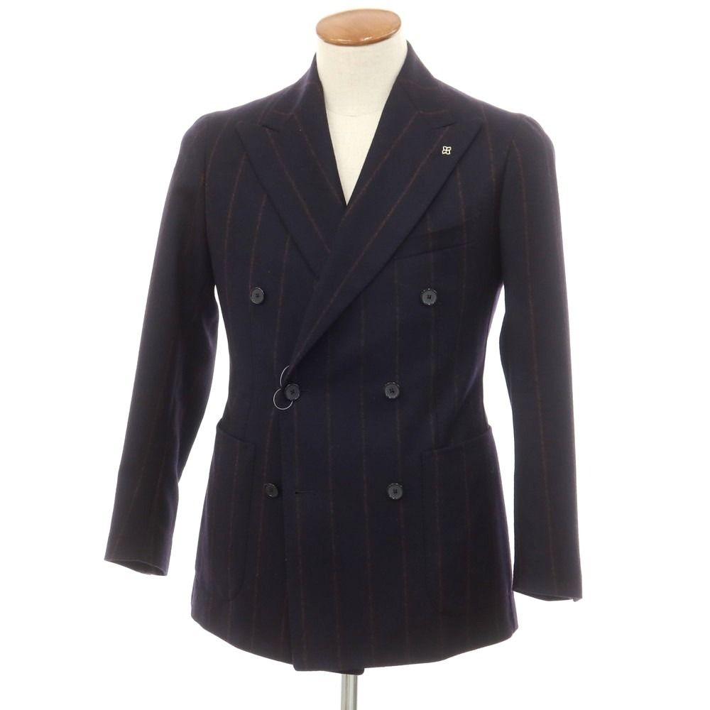 TAGLIATORE ジャージージャケット ネイビー タリアトーレ 46 美品