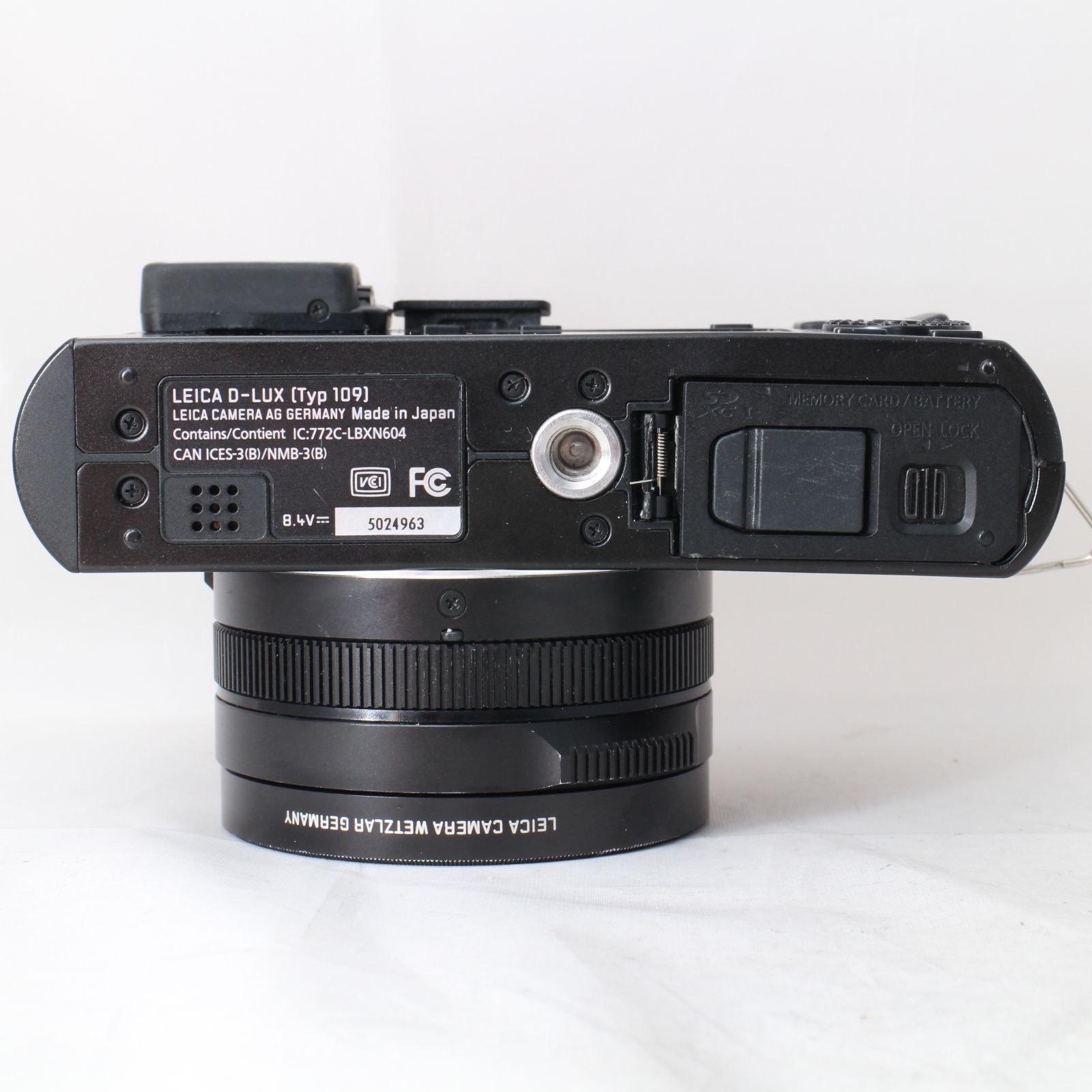 LEICA D-LUX Typ 109 デジタルカメラ ライカ 1280万画素 光学3.1