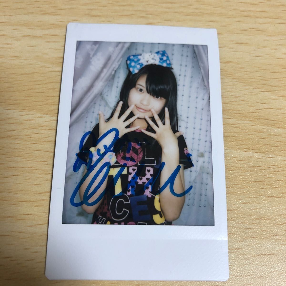 aca13 めいめい 村上芽夢 ジュニアアイドル 生チェキ サイン