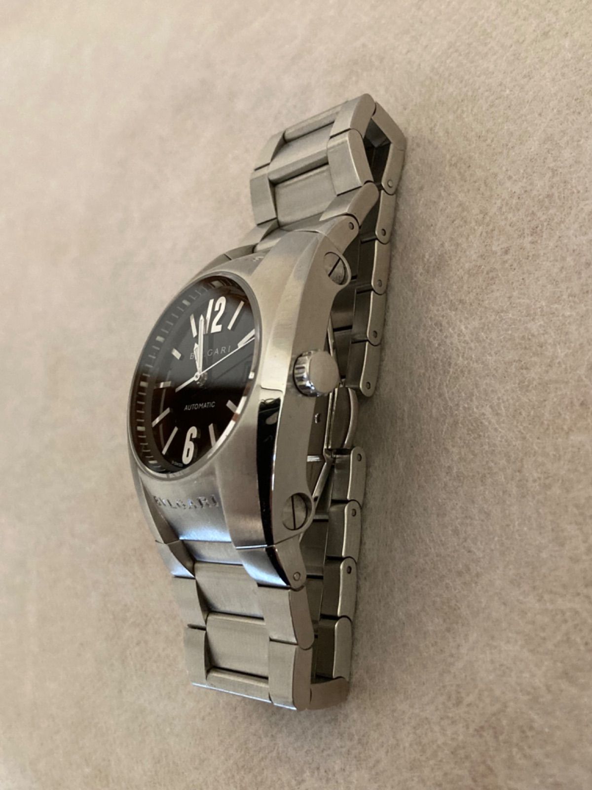 値下げ 稼働☆BVLGARI/ブルガリ Elgon エルゴン メンズ腕時計 自動巻き 
