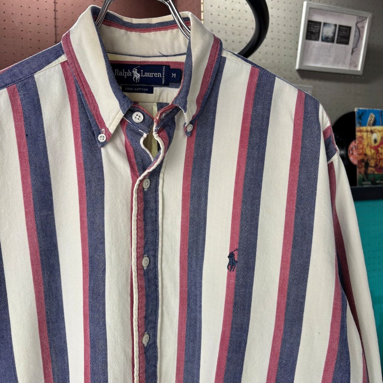 90〜2000s Ralph Lauren ストライプシャツ