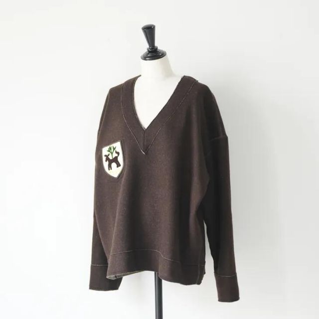 ASEEDONCLOUD | Student dormitory po (brown) size M | ニット 