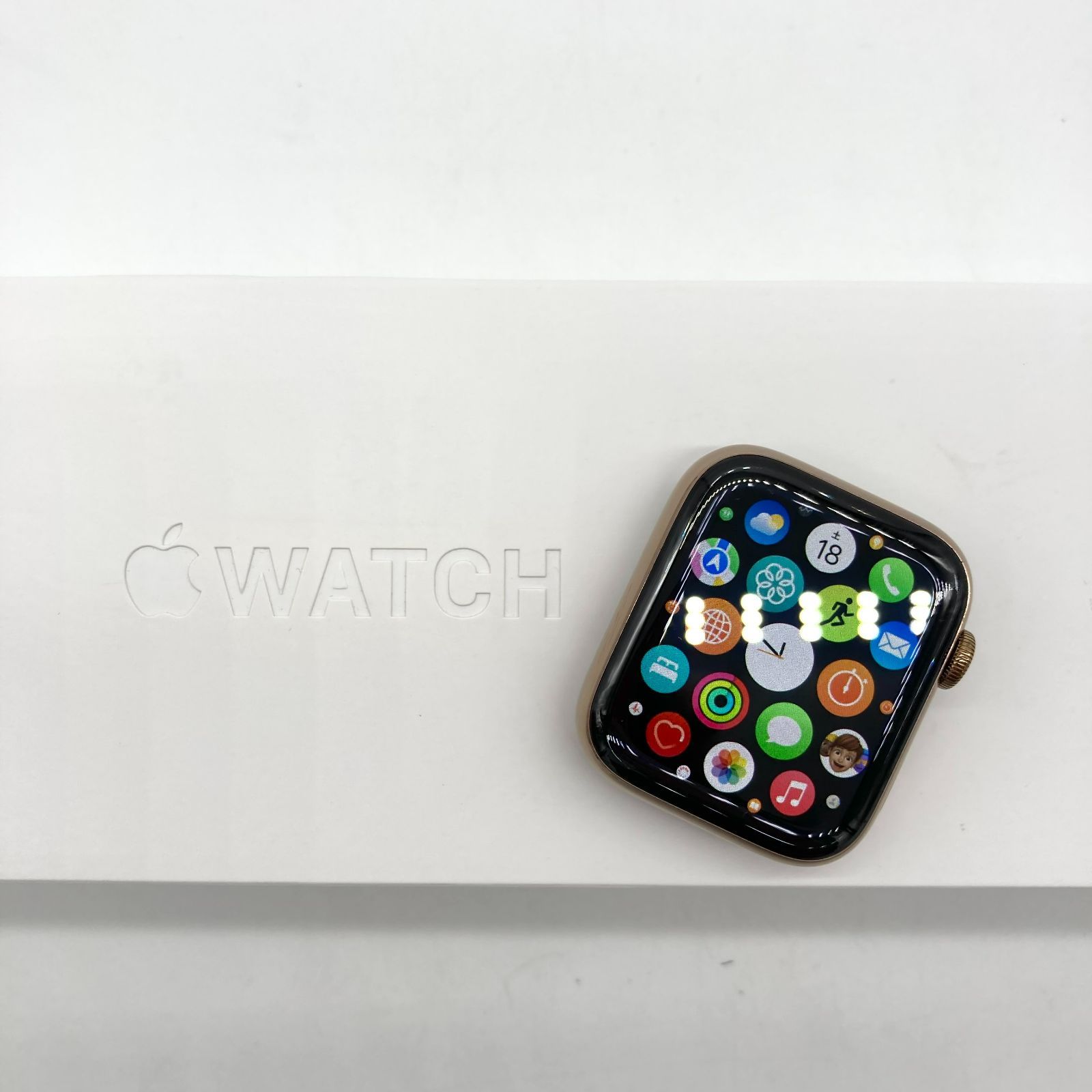 ▽AppleWatch series4 44mm ゴールドステンレススチールケース