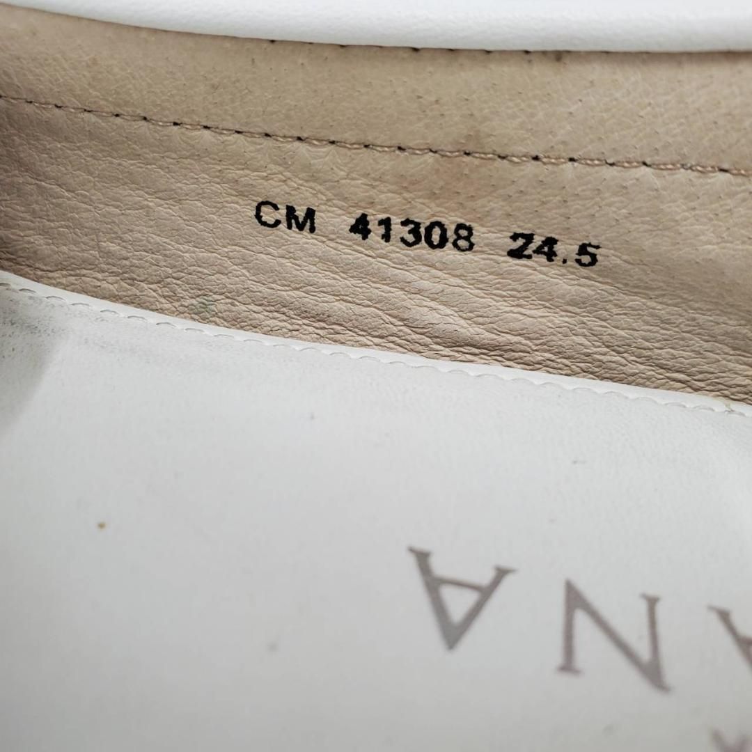 ダイアナ 美品 ドライビングシューズ 本革 レザー 金具