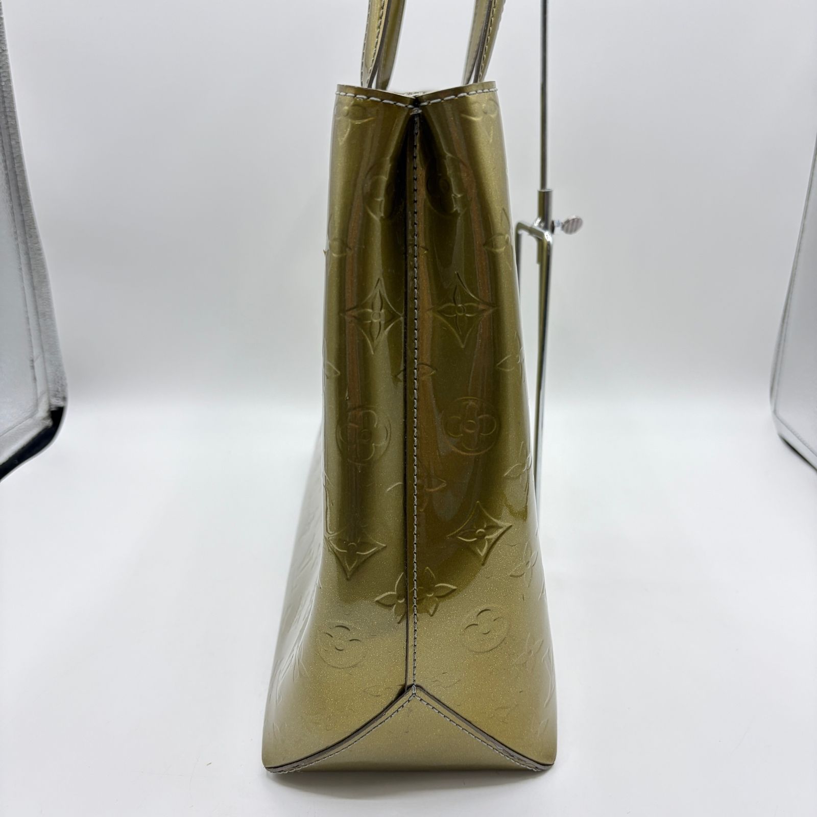 LOUIS VUITTON ヴェルニ ウィルシャーMM M91648 トートバッグ エナメル 
