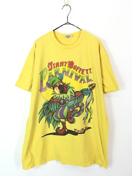 古着 90s USA製 Jimmy Buffett 「Carnival Tour」 ツアー カントリー ミュージック Tシャツ XL