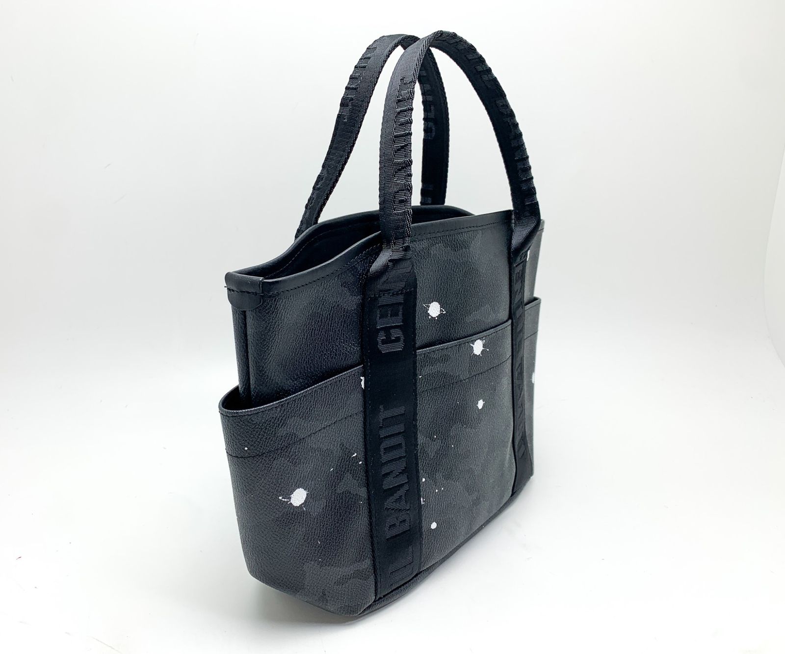 専用✨GENTIL BANDIT トートバッグ カモフラ 迷彩 ハート2way GENTIL BANDIT ジャンティバンティ カモフラ柄 迷彩柄 ブラック