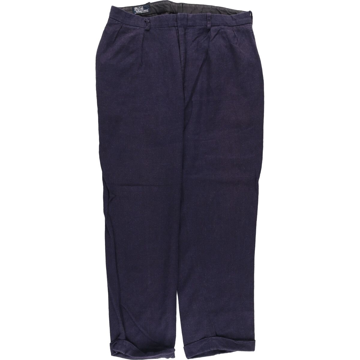 古着 90年代 ラルフローレン Ralph Lauren POLO by Ralph Lauren ツータック スラックス ワイドパンツ メンズw34相当|eaa584168