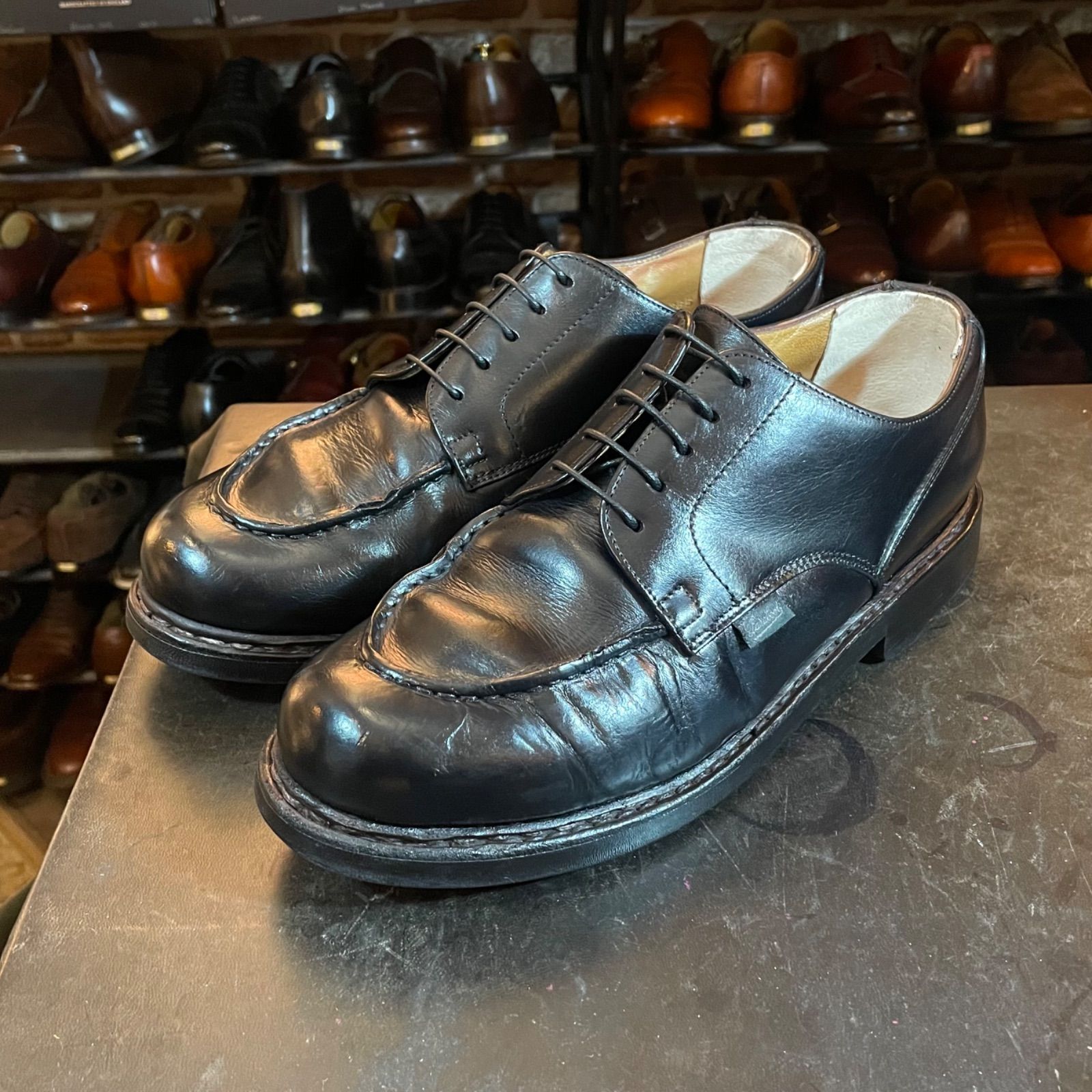 paraboot パラブーツ シャンボード CHAMBORD ブラック UK7 - メルカリ