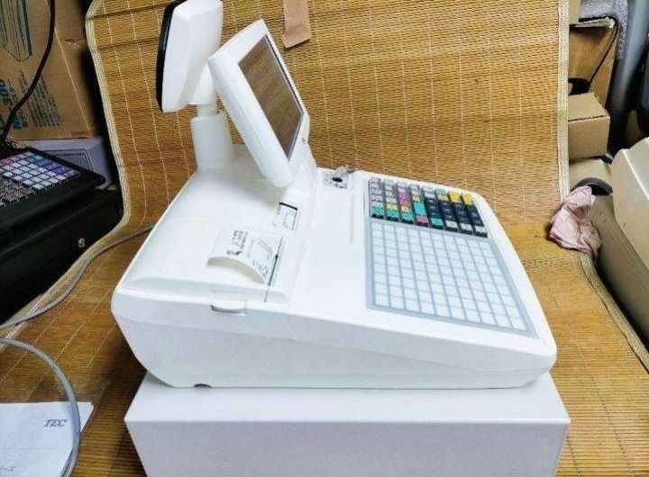 テックレジスター　FS-2055　格安　店名無料　インボイス対応　n60608 テックレジスター FS-2055-V2 店名無料 インボイス対応 410551