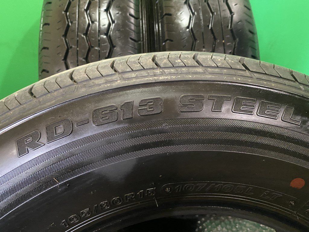 BS RD-613 STEEL 195/80R15 107/105L LT 15インチ 夏タイヤ 4本 2018 