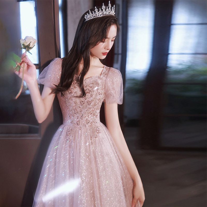 簡単な ブライズメイド ドレス 花嫁 演奏会 ドレス 結婚式 パーティードレス 披露宴 ロングドレス お誕生日 卒業式 お呼ばれ フォーマル ワ 二次会