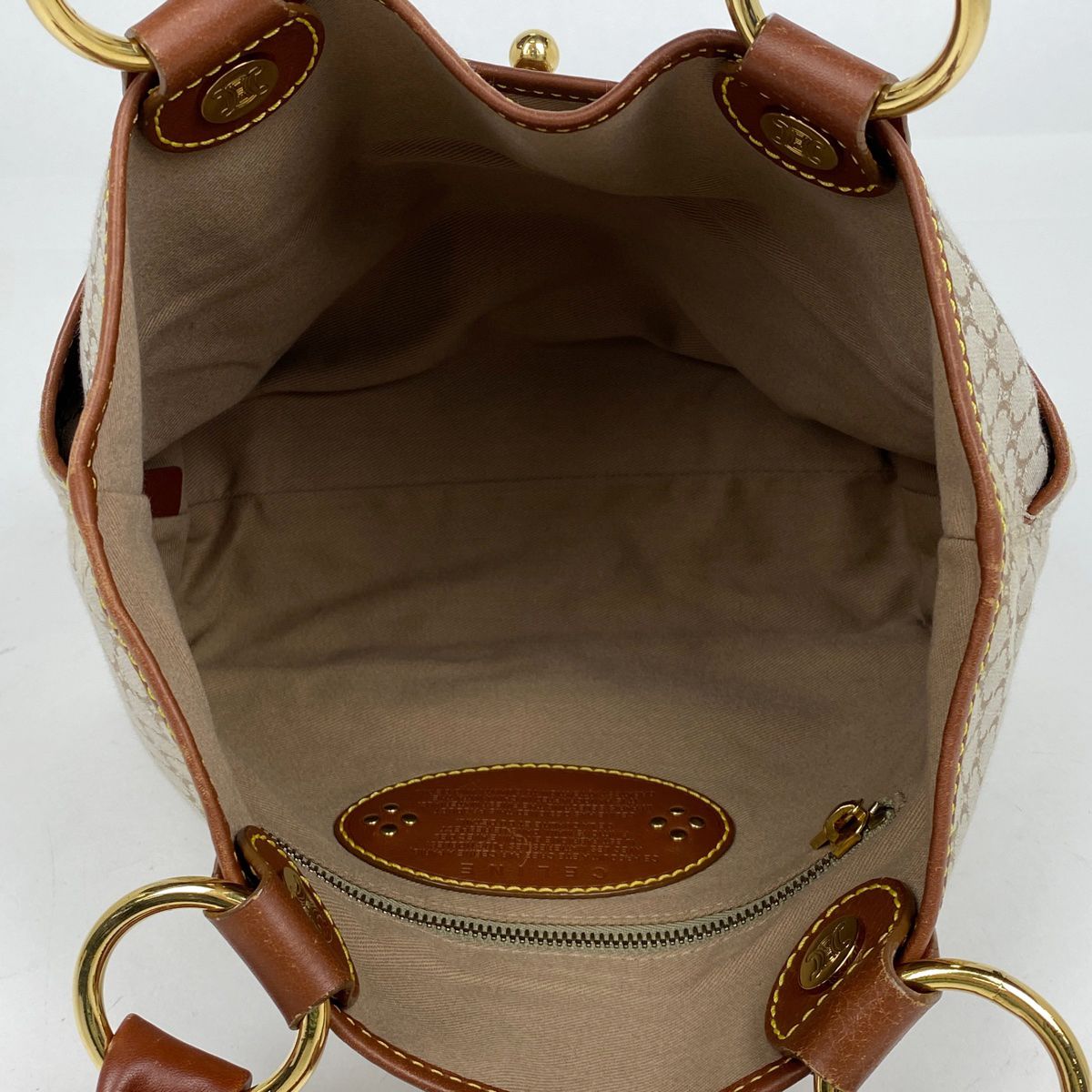 セリーヌ CELINE マカダム柄 トートバッグ ハンドバッグ トート