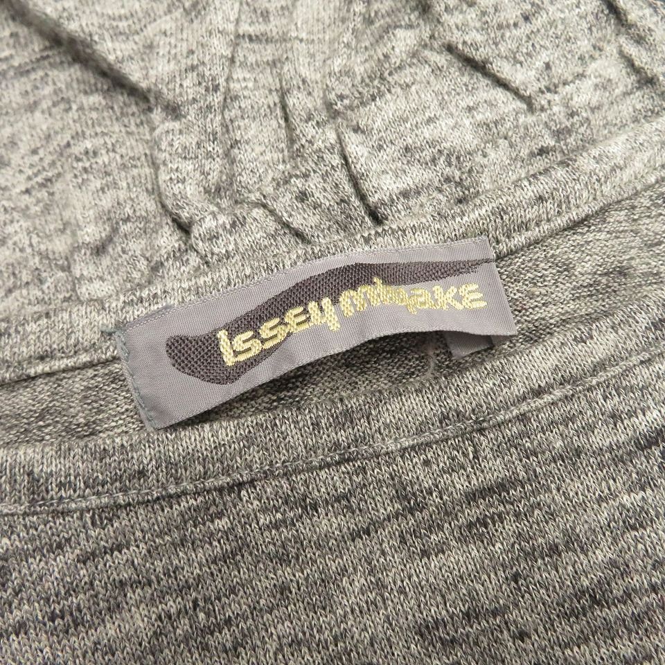 イッセイミヤケ筆タグチュニック ISSEY MIYAKE(イッセイミヤケ) / 80s/80年代/筆タグ/変形