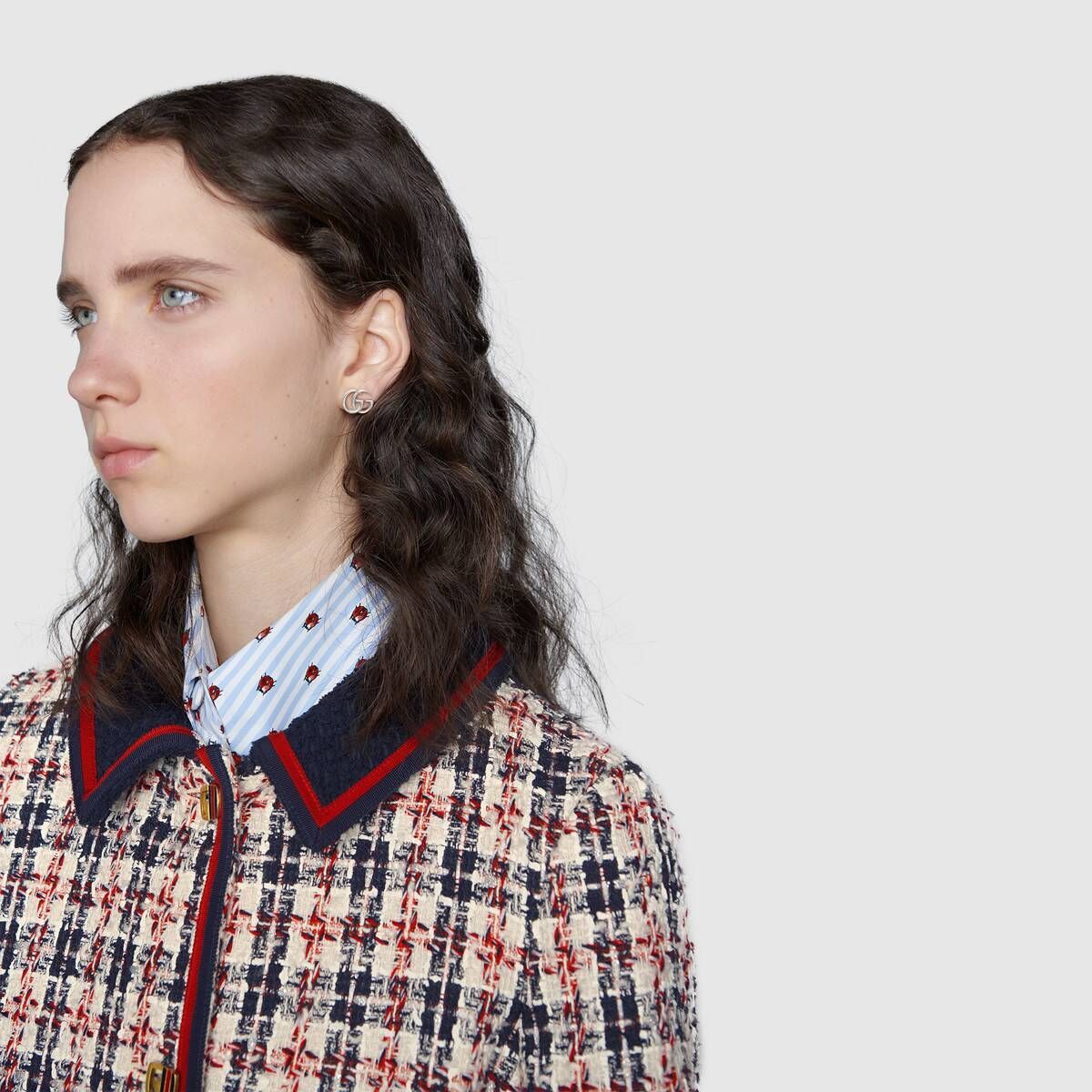 最終値下げGUCCI パールダブルGピアス ダブルG パール ドロップ ピアスイエローゴールドトーン メタル