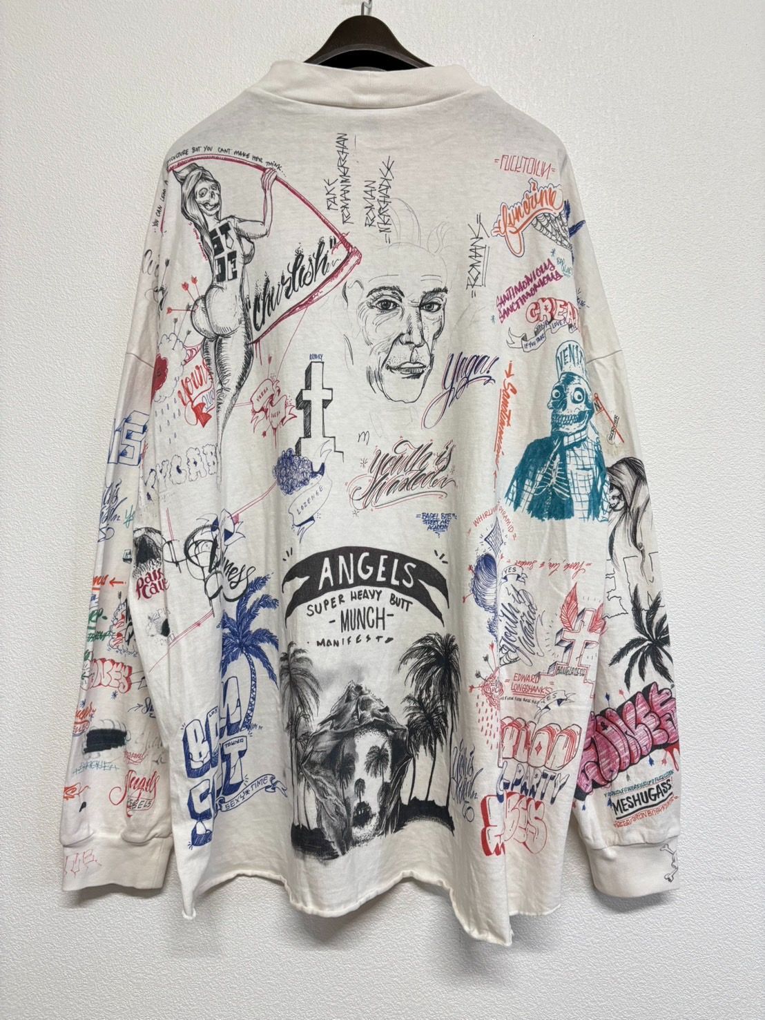 セントマイケル　BORN X RAISED/ボーンレイズド　LA ロンT 中古・古着通販】SAINT MICHAEL (セントマイケル) BORN X RAISED