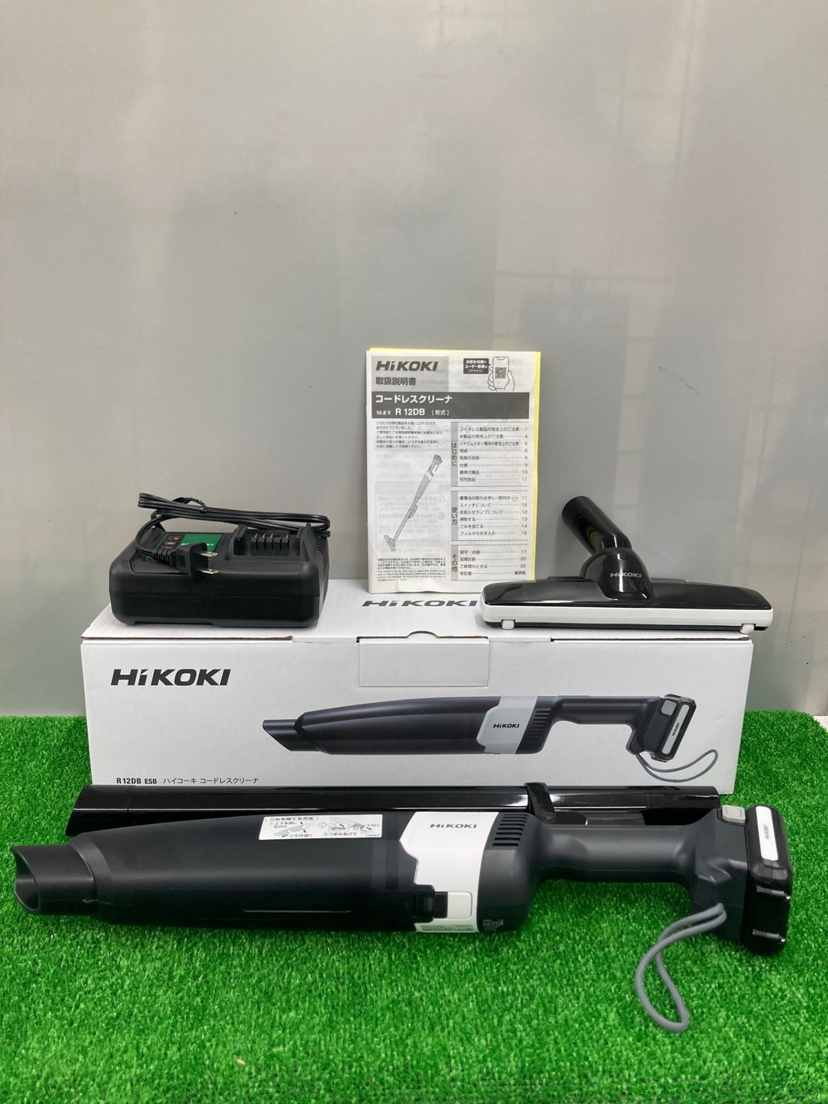 【中古品】【0922】HiKOKI（ハイコーキ） 10.8V コードレスクリーナー R12DB(ESB)　ITKKG8JRNNOU