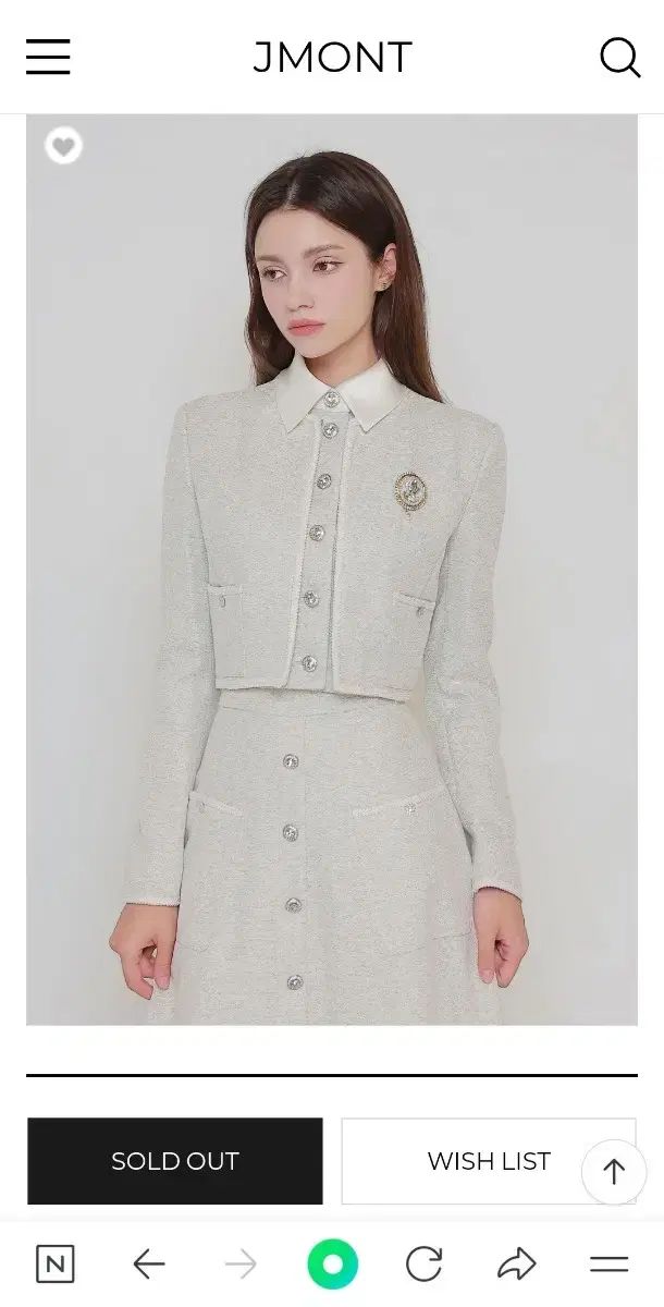 ジェイ JAY ジョンソン メント TIME セットアップ Sサイズ