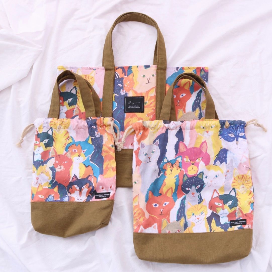 レッスンバッグ (ビジュー)のフリマアイテム一覧 通園バッグ　上履き入れ　セット販売　レッスンバッグ　キラキラ　ヒョウ柄　ギャル