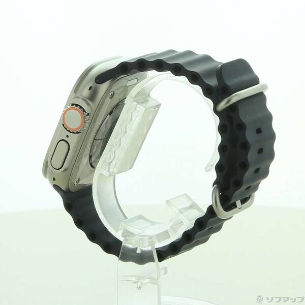 〔 品〕 Apple Watch Ultra GPS Cellular 49mm チタニウムケース ミッドナイトオーシャンバンド 297