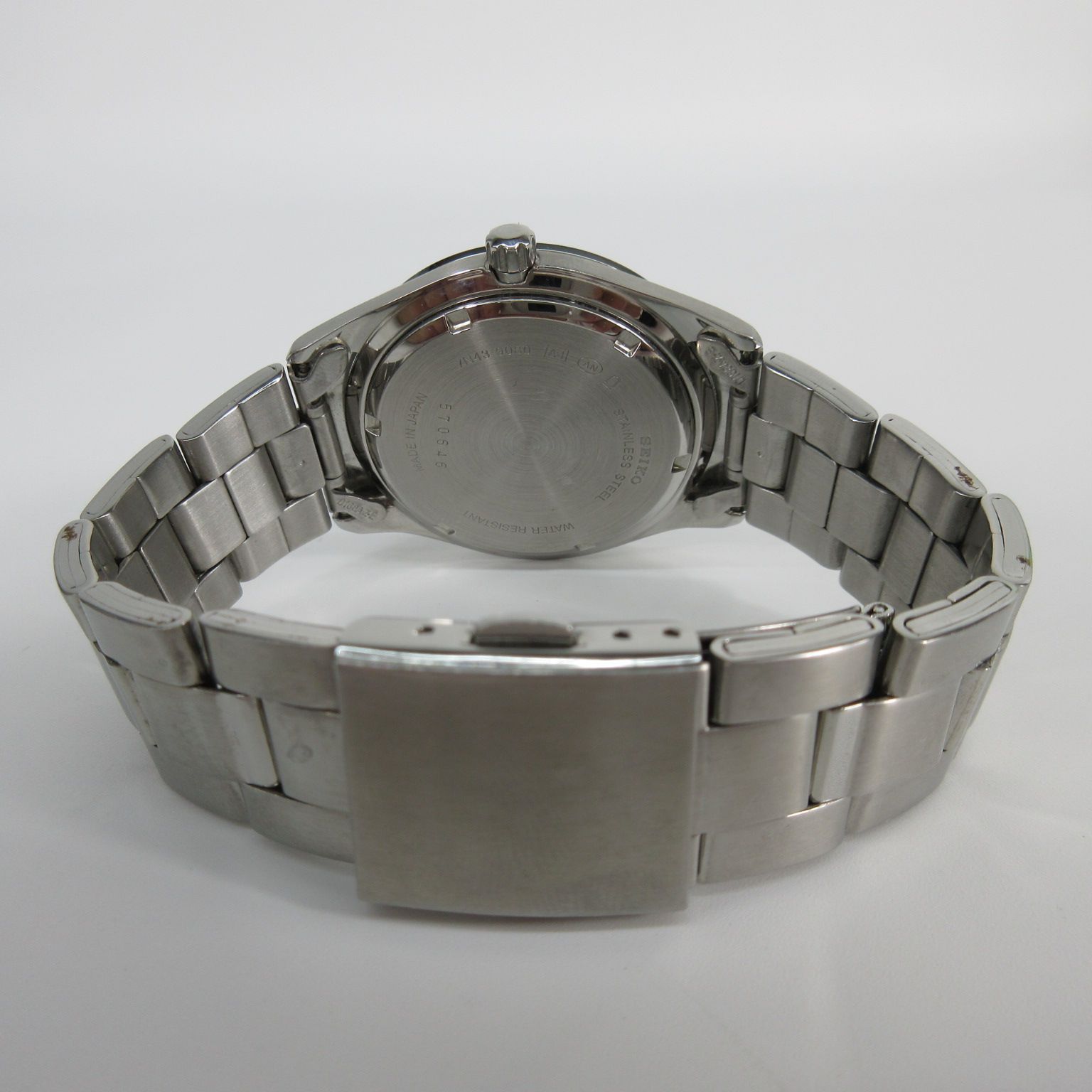 SEIKO セイコー 7N43-9080 稼働品 腕時計 シルバー クォーツ - メルカリ