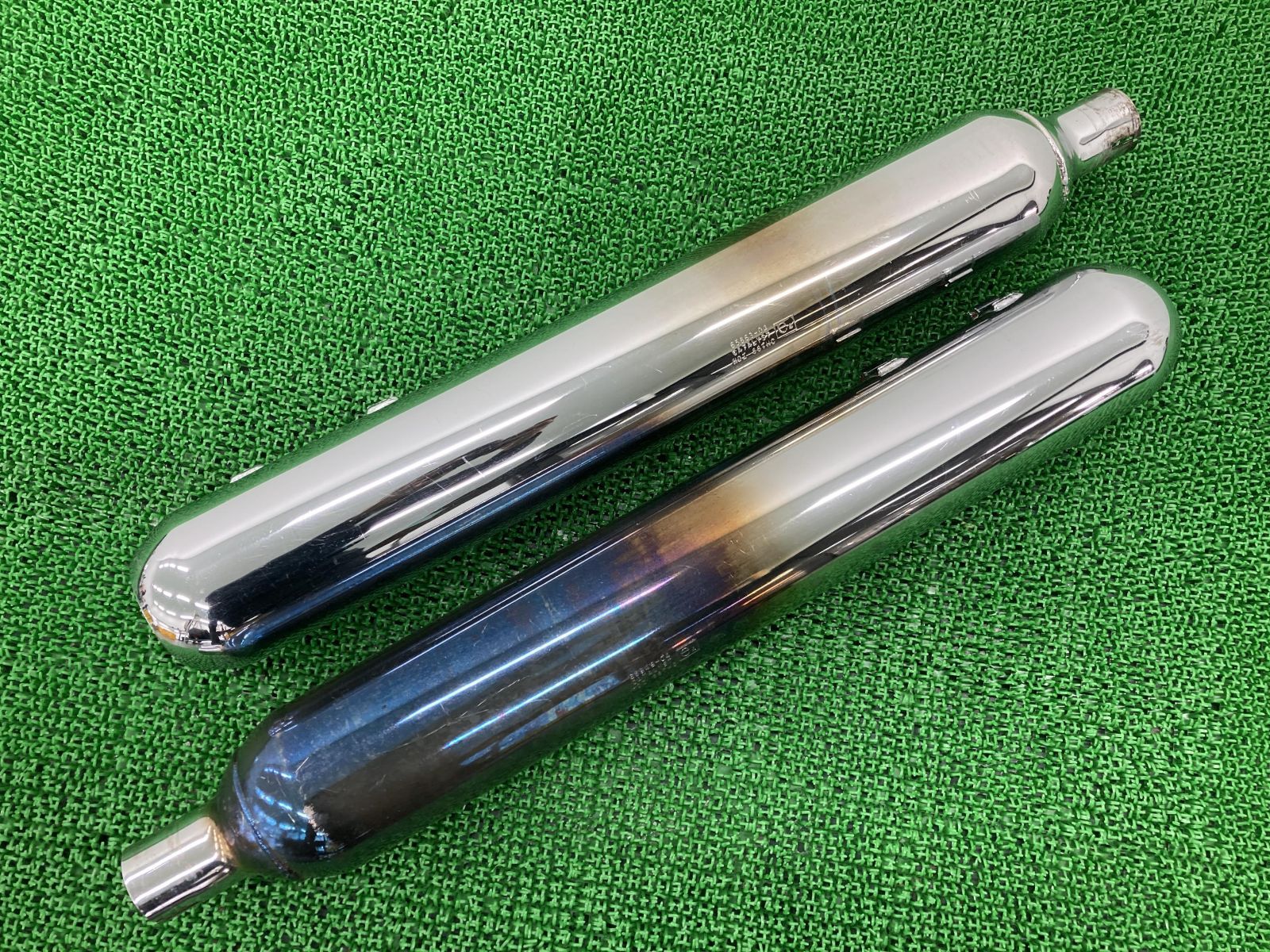 めい FLHTCU1450 サイレンサーマフラー 65863-04/65949-04 ハーレー 純正