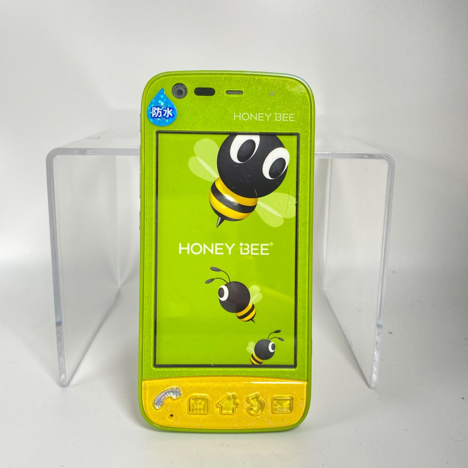 HONEY BEE softbank 101K グリーンイエロー 美品 ヨドバシ.com - SoftBank ソフトバンクモバイル HONEY BEE 101K