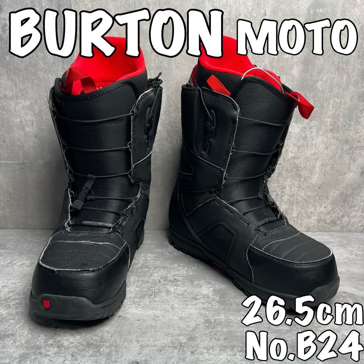 BURTON MOTO 26.5cm メンズ スノーボード ブーツ B24 - メルカリ