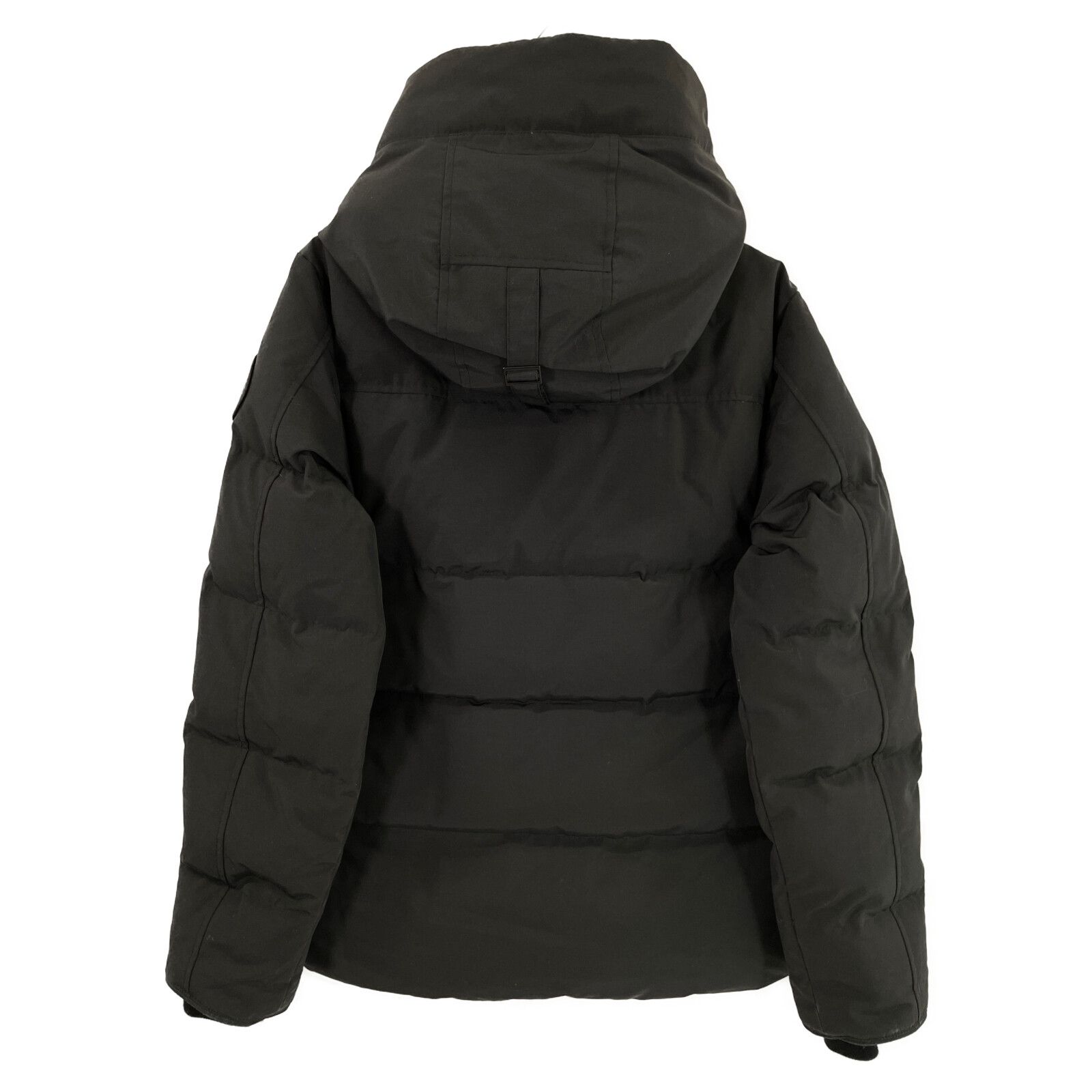 CANADA GOOSE カナダグース 2080MB 黒 ﾏｸﾐﾗﾝﾊﾟｰｶ ﾌﾞﾗｯｸﾚｰﾍﾞﾙ S - メルカリ