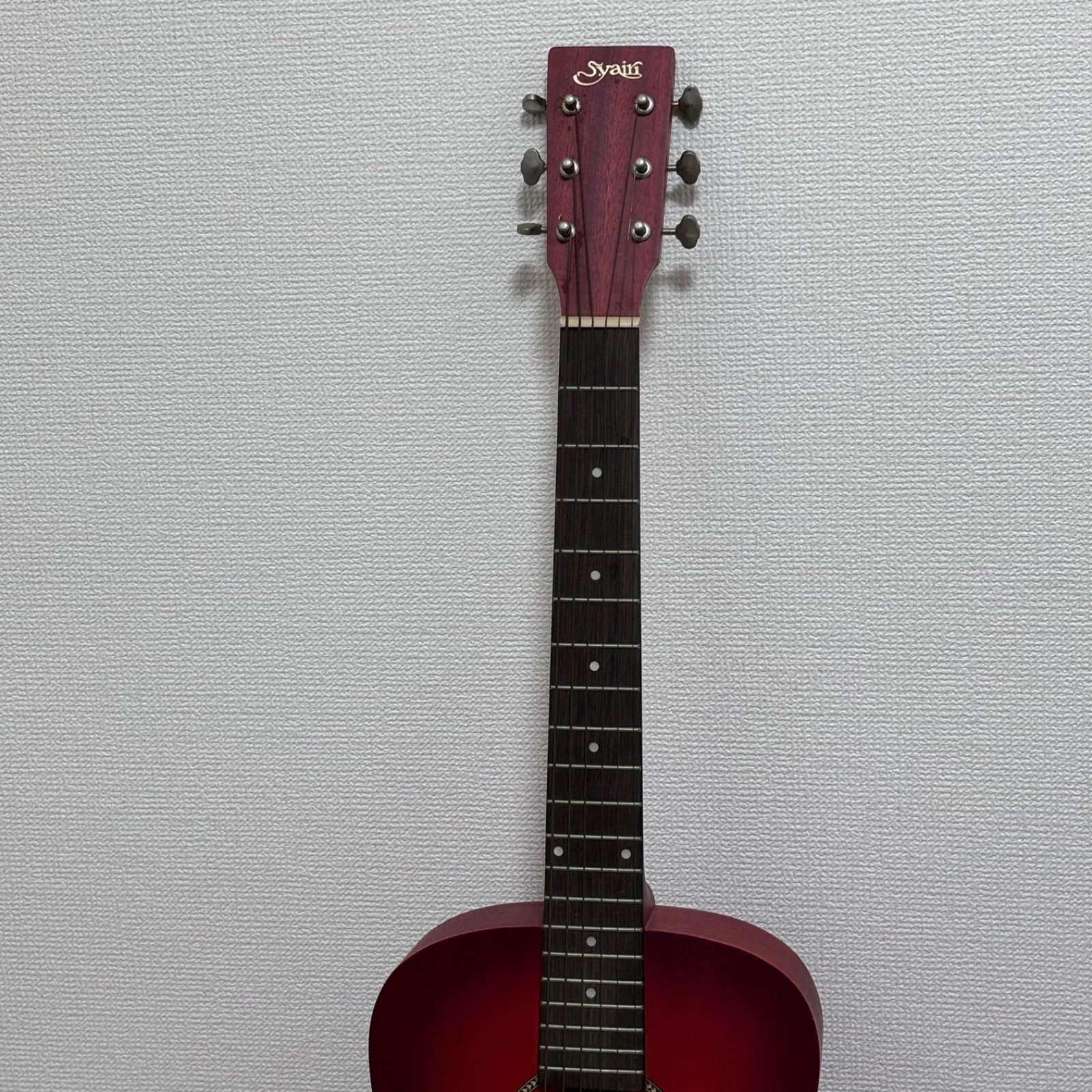 ギター S.yaili 赤 アコースティックギター アコギ シンプル ギター S.yaili 赤 アコースティックギター アコギ シンプル