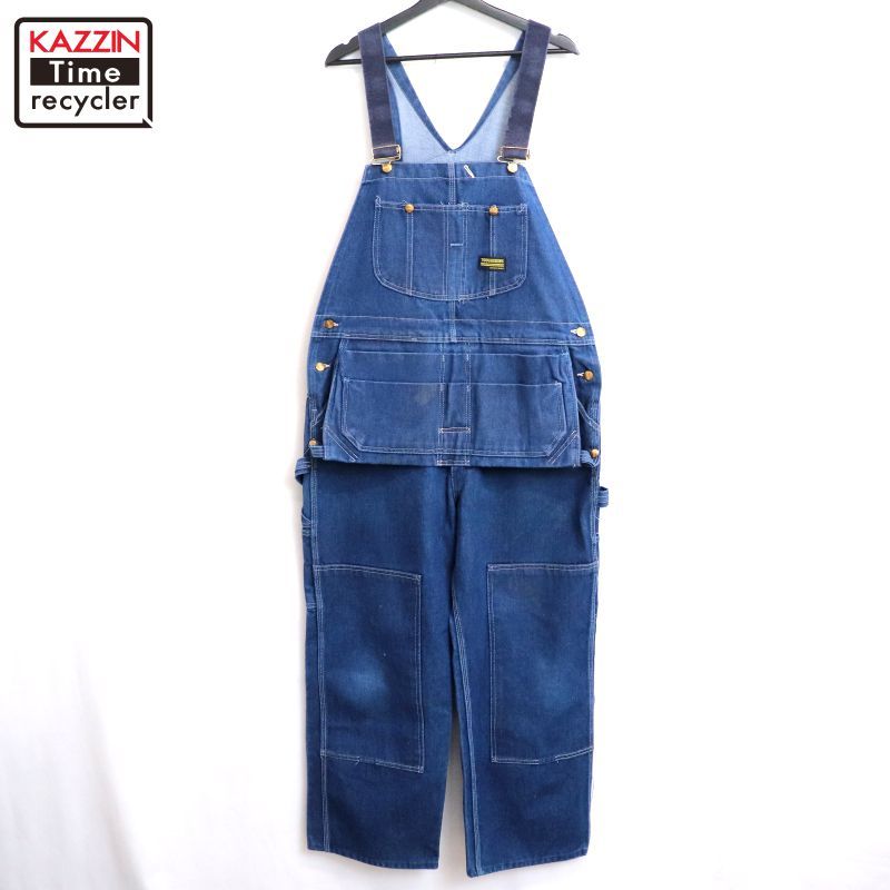 90s USA製 vintage TOUGHSKINS エプロン付き ダブルニー ワーク