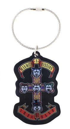 MAN WITH A MISSION マンウィズアミッション Dog Days Tour 2017 オフィシャルグッズ 分厚 ３Dアクリルキーホルダー ガウズ ver